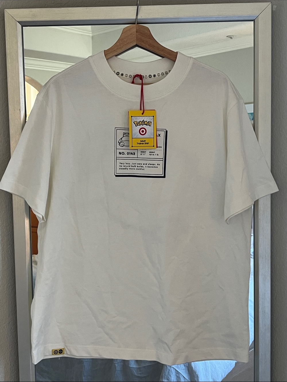 Pokémon Target White Graphic Pocket T-Shirt for Men